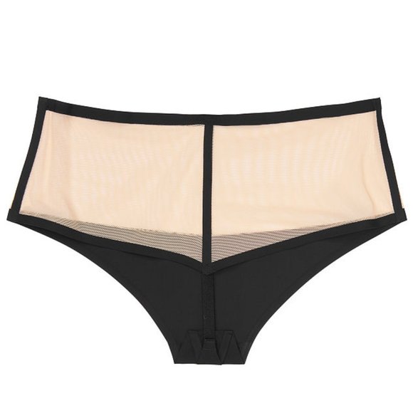 Unlined  Plunge Bralette High-waist V-string Panty - Picture 7 of 7